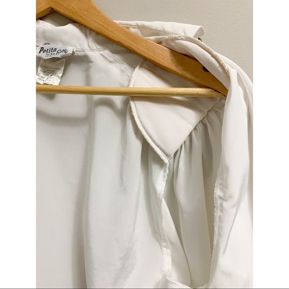 Vintage White Blouse - Picture 7 of 8